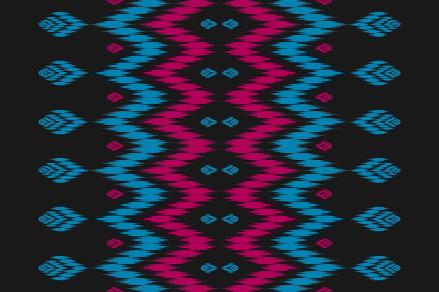 arte de patrón tribal étnico de alfombras. patrón étnico ikat sin fisuras. estilo americano, mexicano. vector