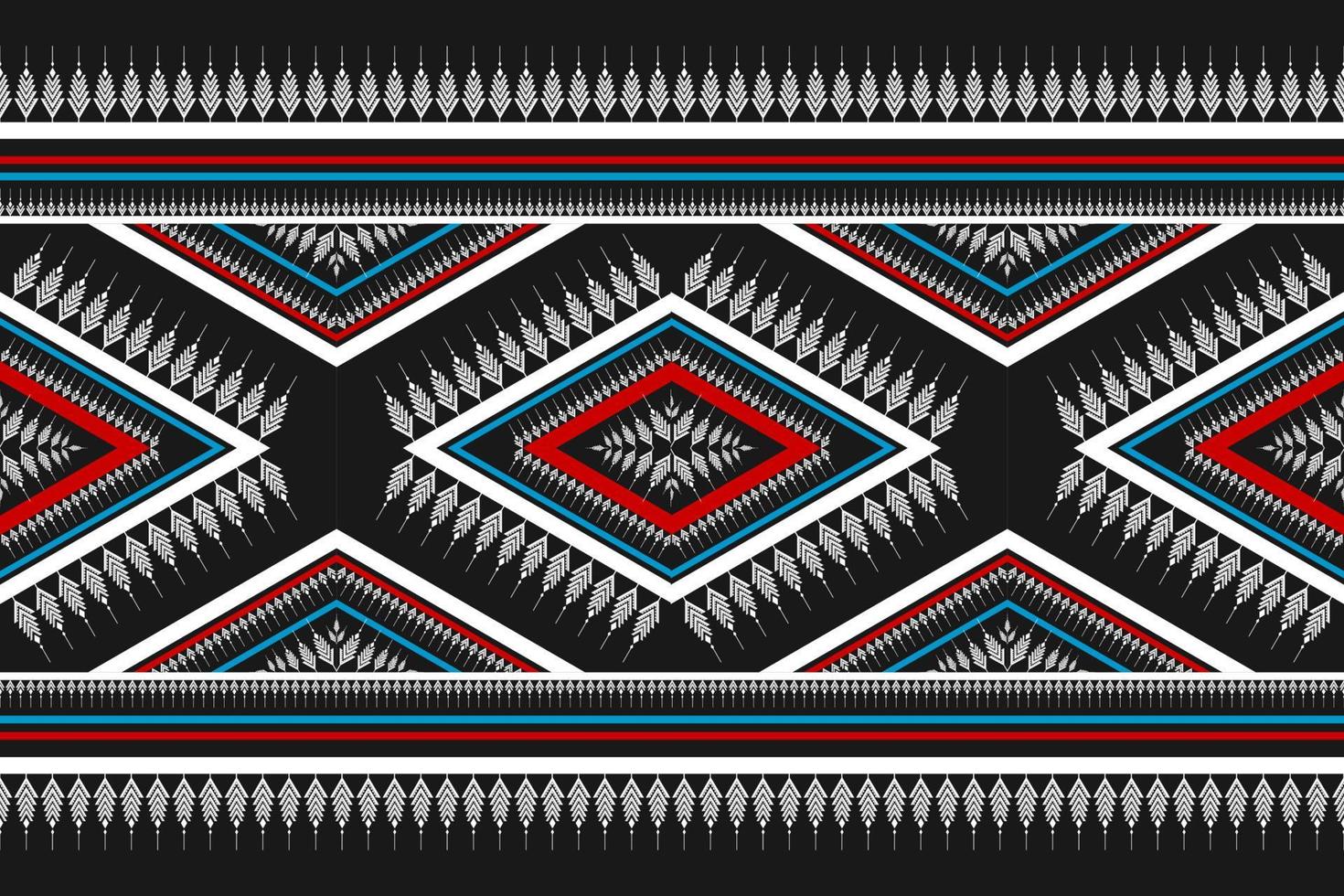 arte de patrón tribal de alfombra. patrón geométrico étnico sin fisuras tradicional. estilo americano, mexicano. vector