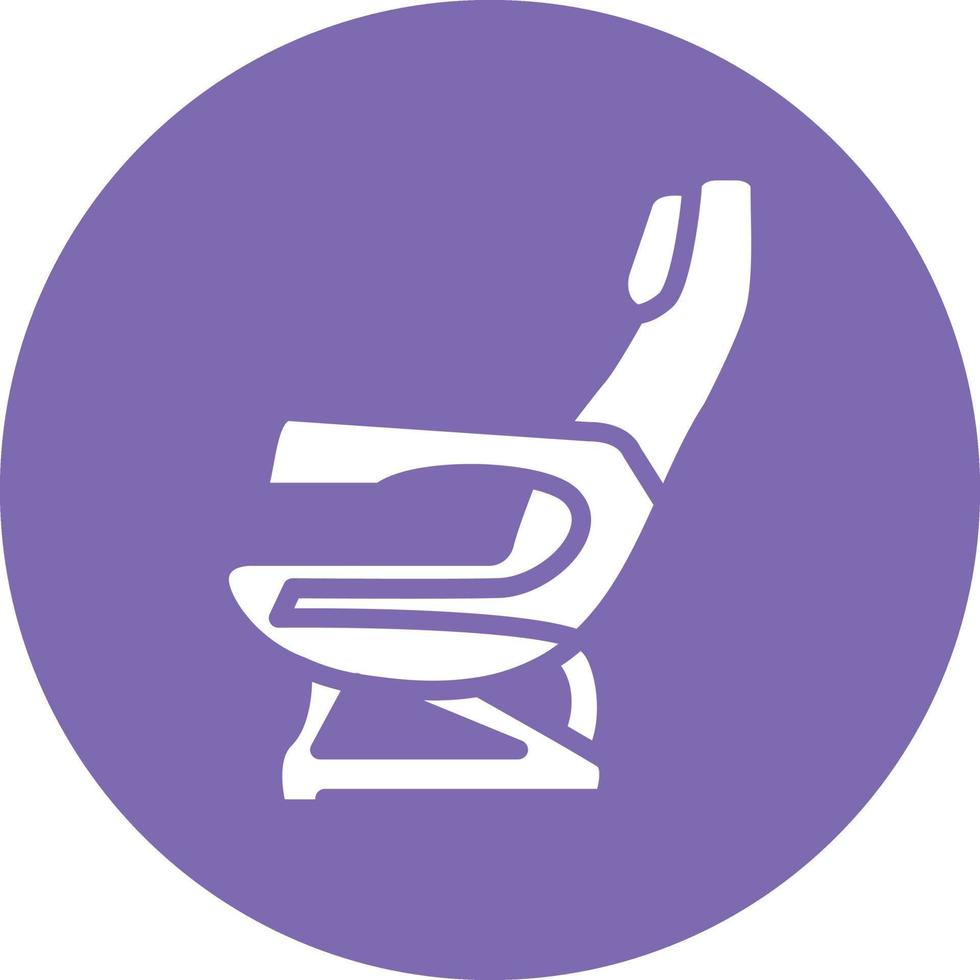 2556 - Airplane Seat.eps vector
