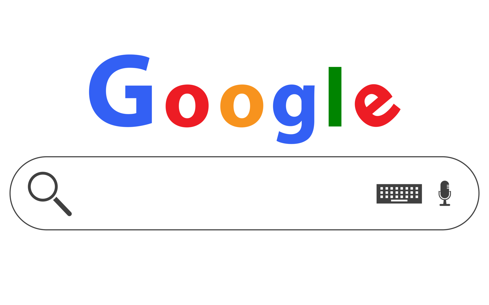 google logo para buscar sitio 22721557 PNG