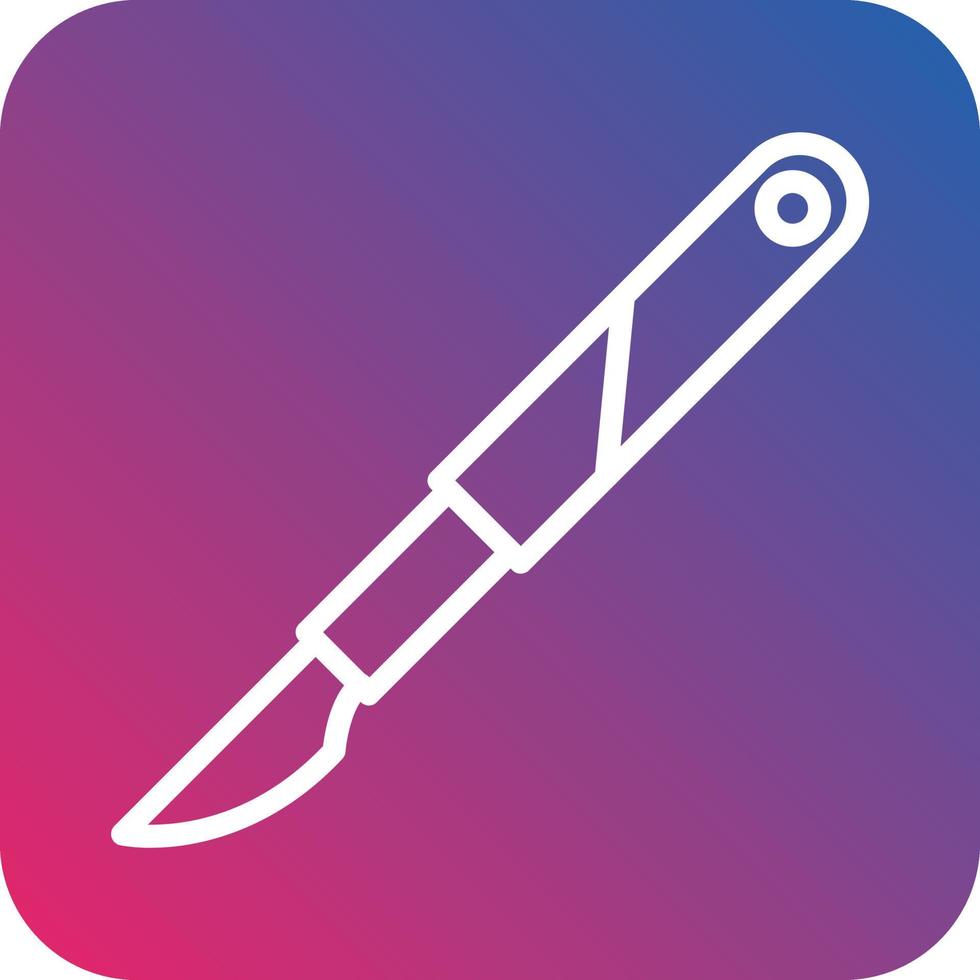 Scalpel Vector Icon Design