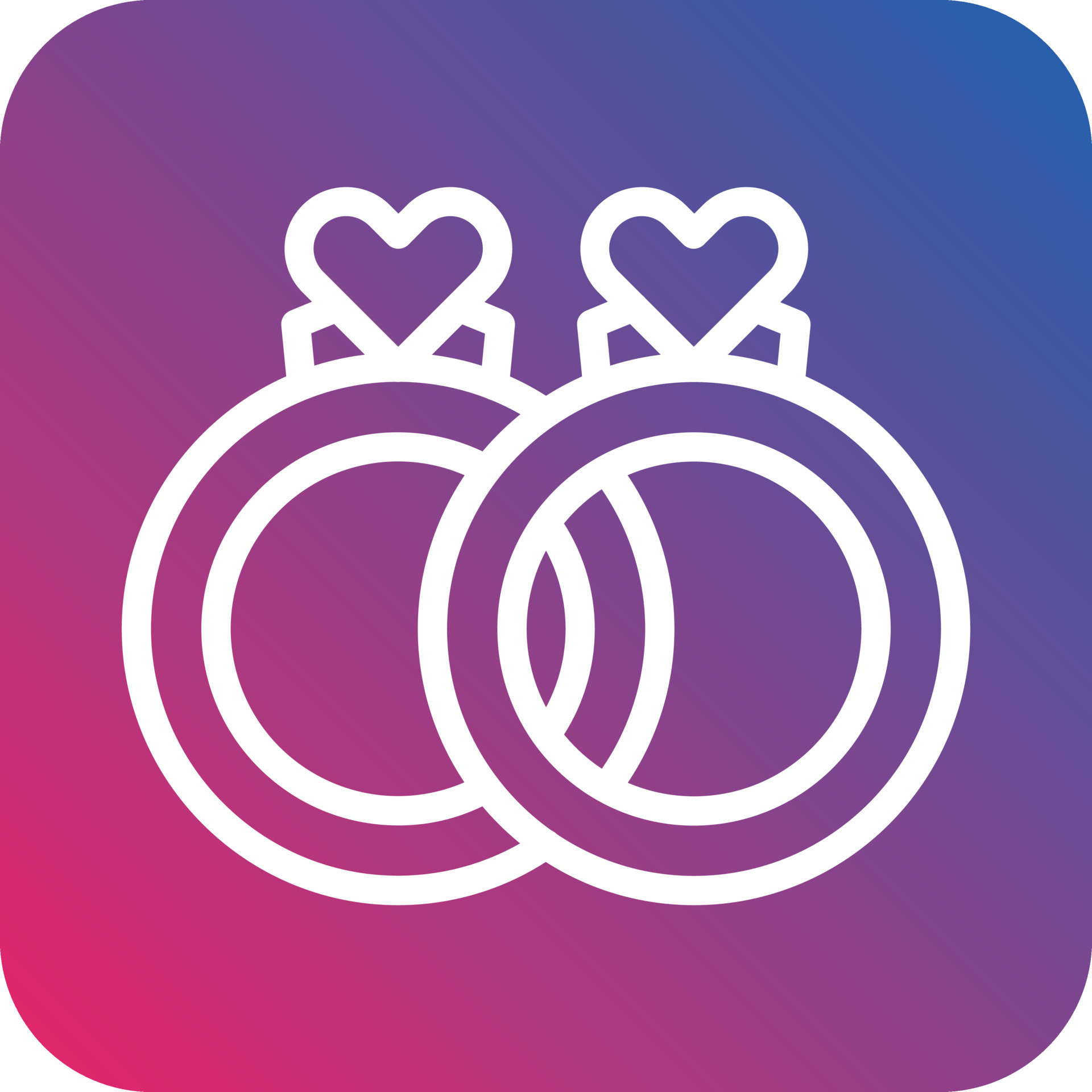 Wedding Ring Vector Icon Design 22721919 Vector Art at Vecteezy