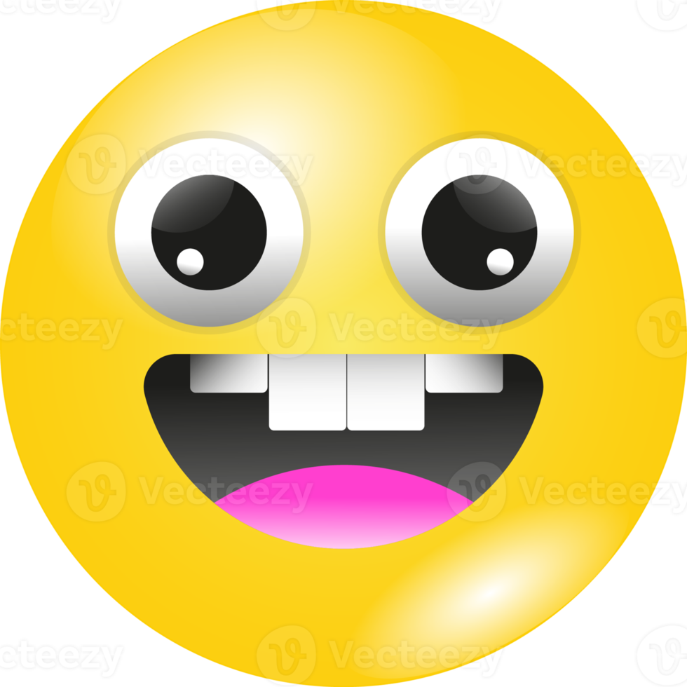 schattig emoticon Aan transparant achtergrond png