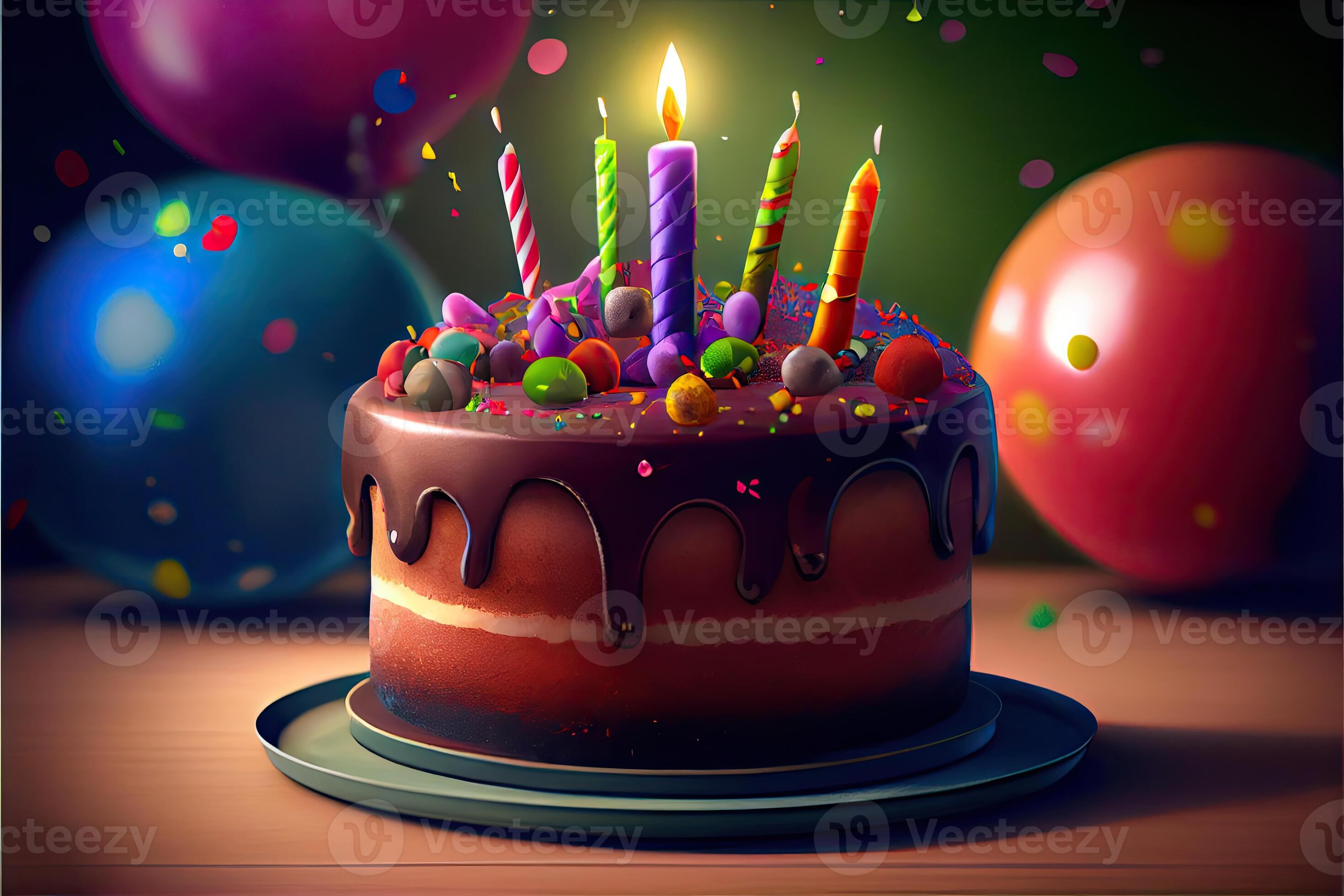 Happy Birthday Celebration generated ai 22722073 Stock Photo at Vecteezy