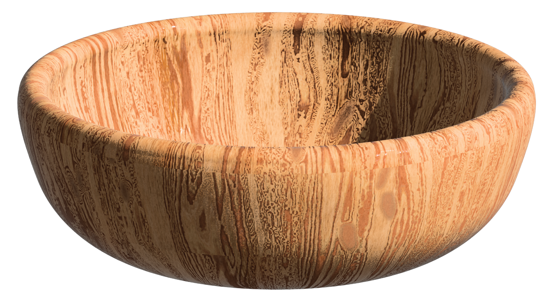3D Illustration of Wooden Bowl 22722181 PNG