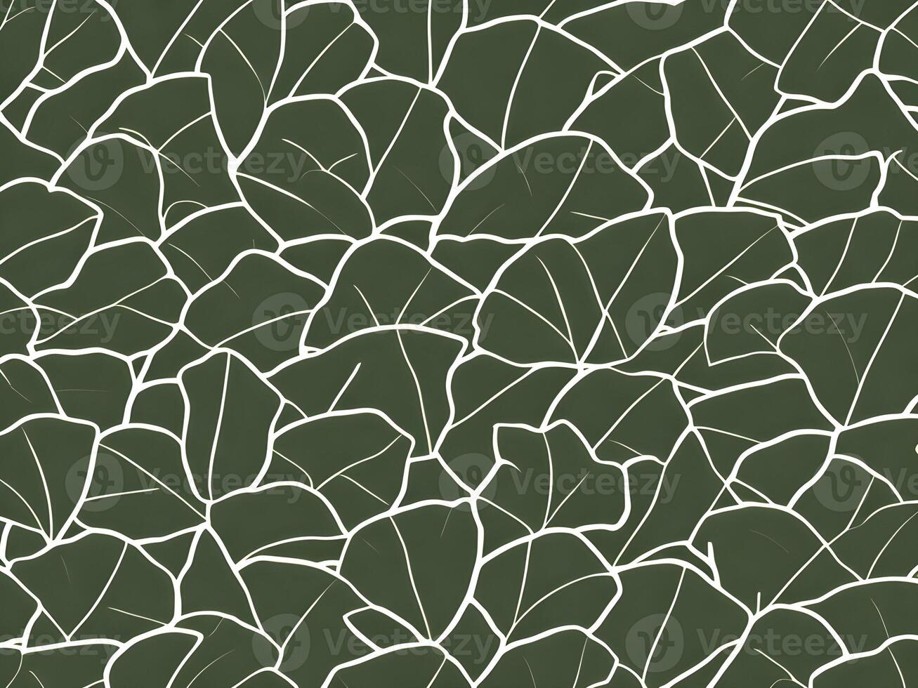 Ginkgo biloba leaf pattern. Vintage botanical background with foliage in hand drawn style. The image was created using . photo