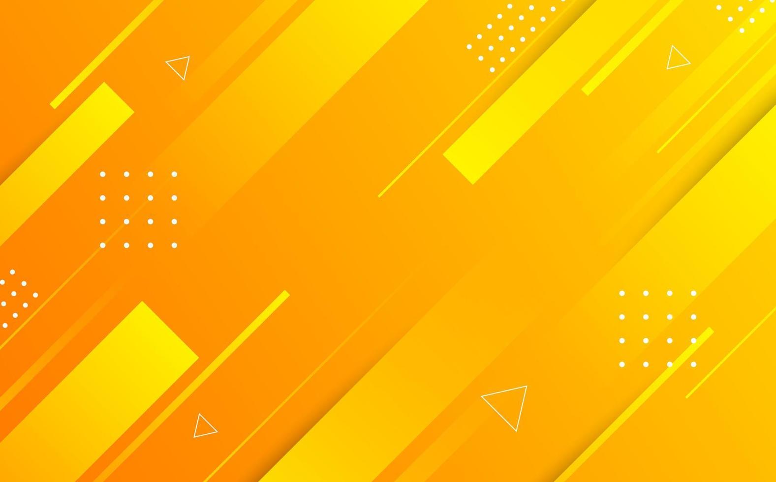 Modern background .geometric, bright orange color gradation vector