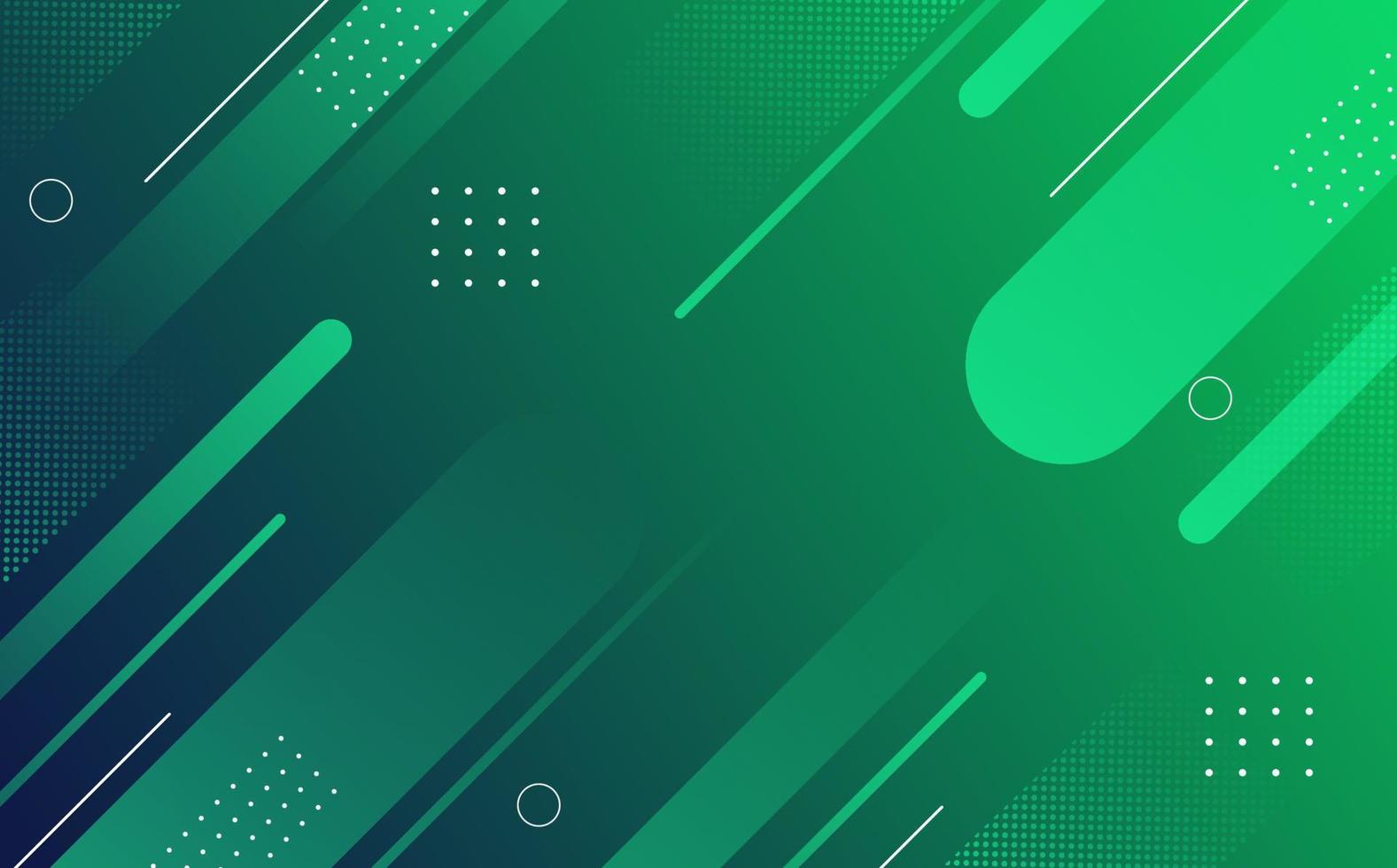 Modern background .geometric, light and dark green color gradations, memphis vector