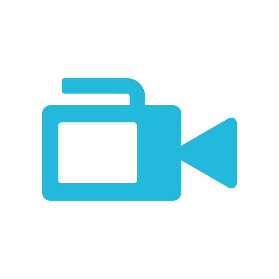 video camera icon vector