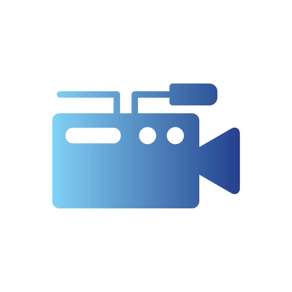 video camera icon vector