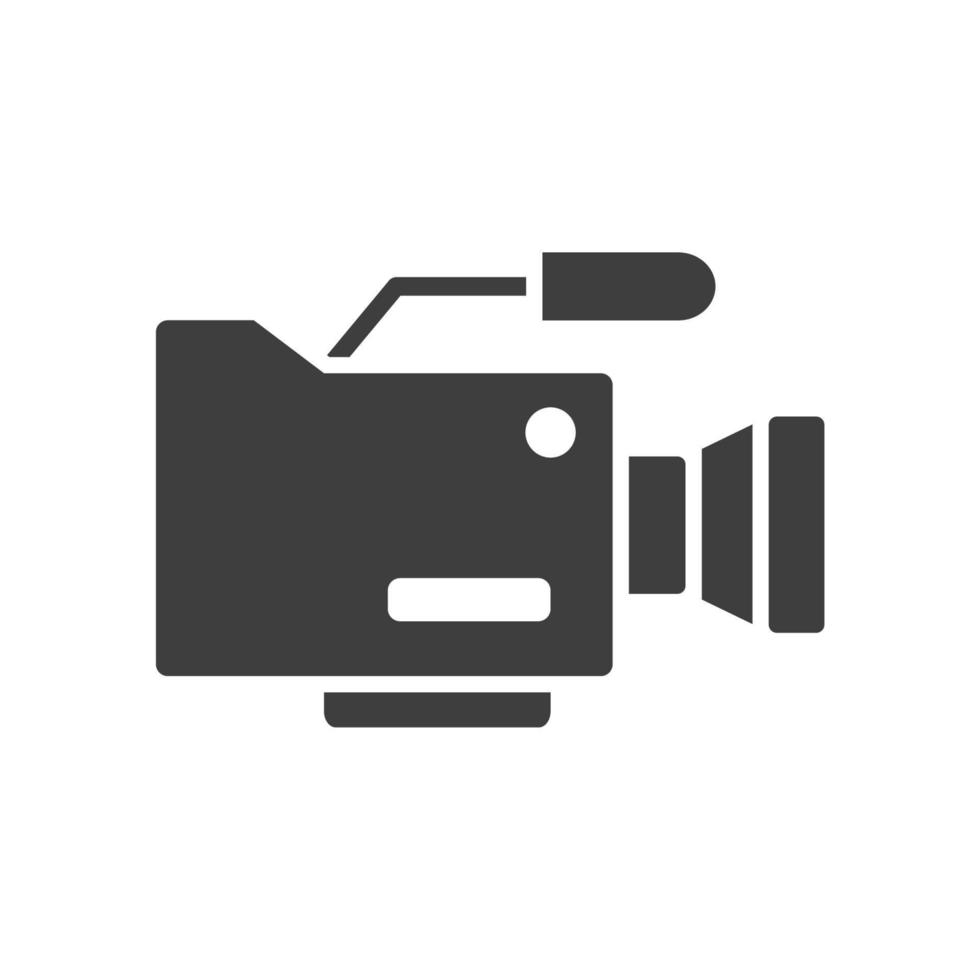 video camera icon vector