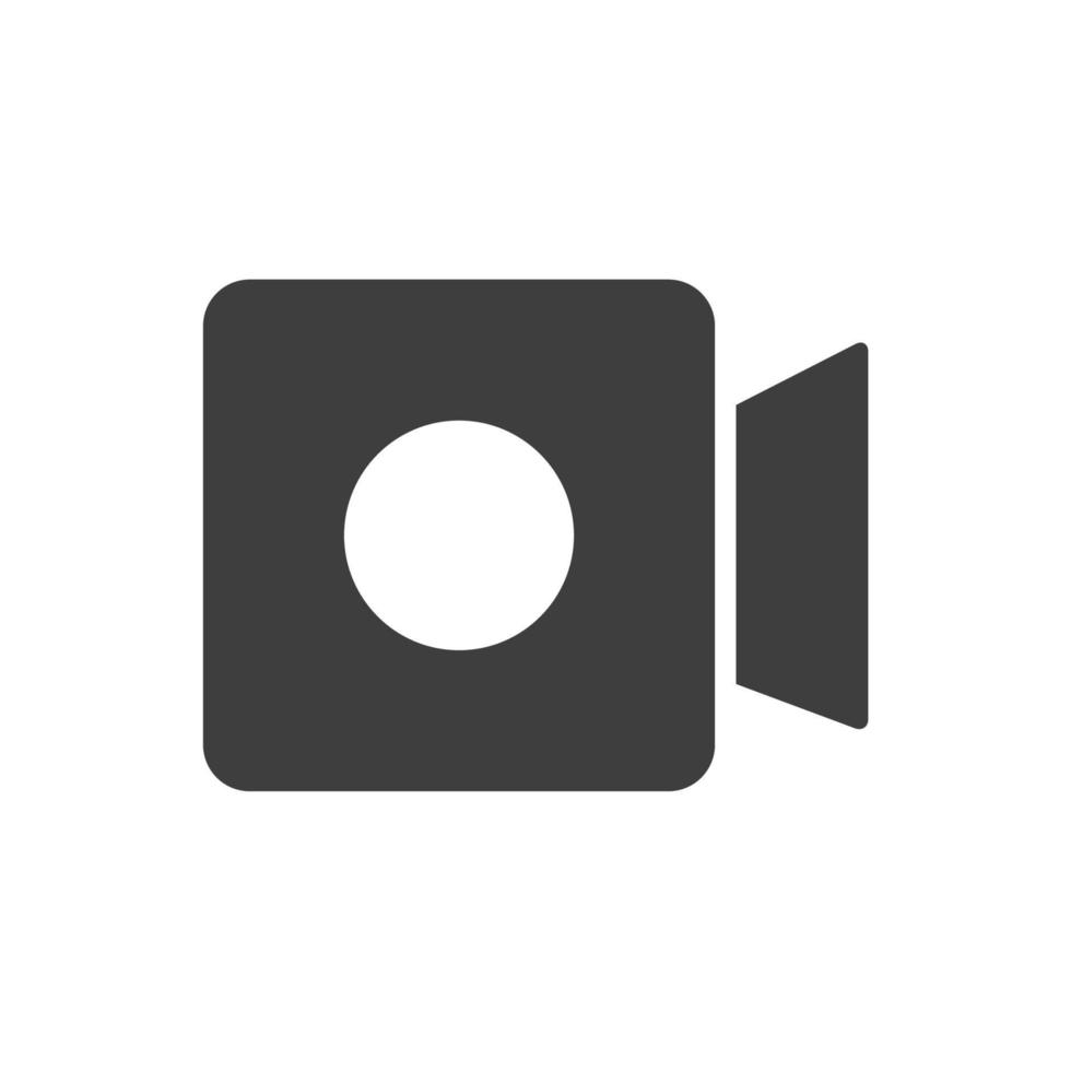 video camera icon vector