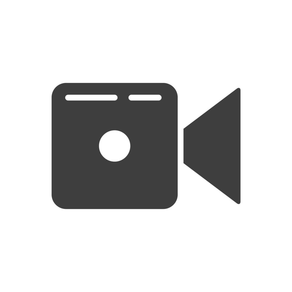 video camera icon vector
