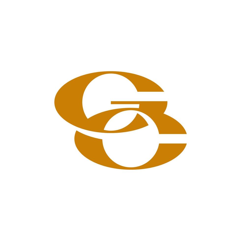 Premium CG Letter Monogram Logo Design for Exclusive Brands vector