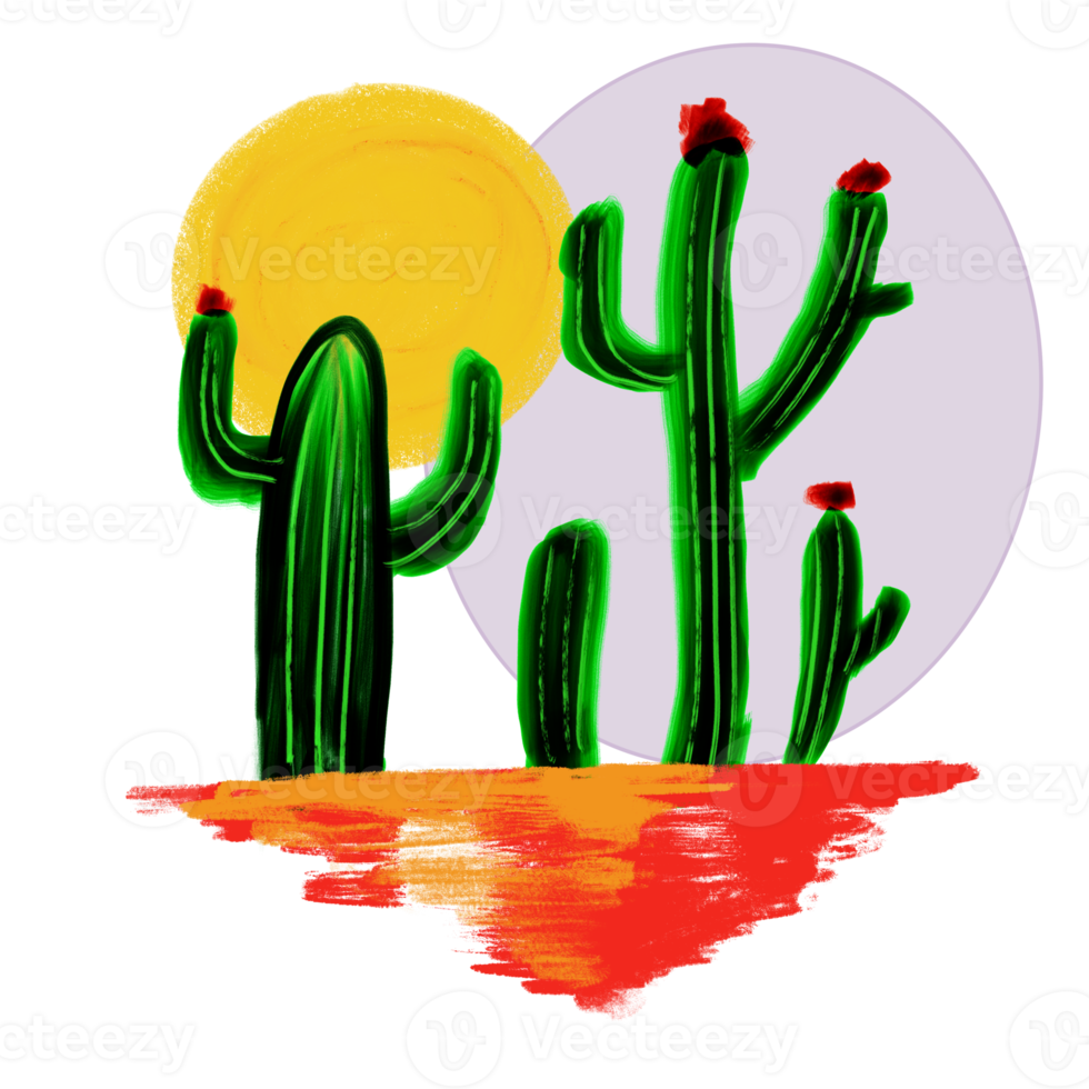 Green Cactus Plant png