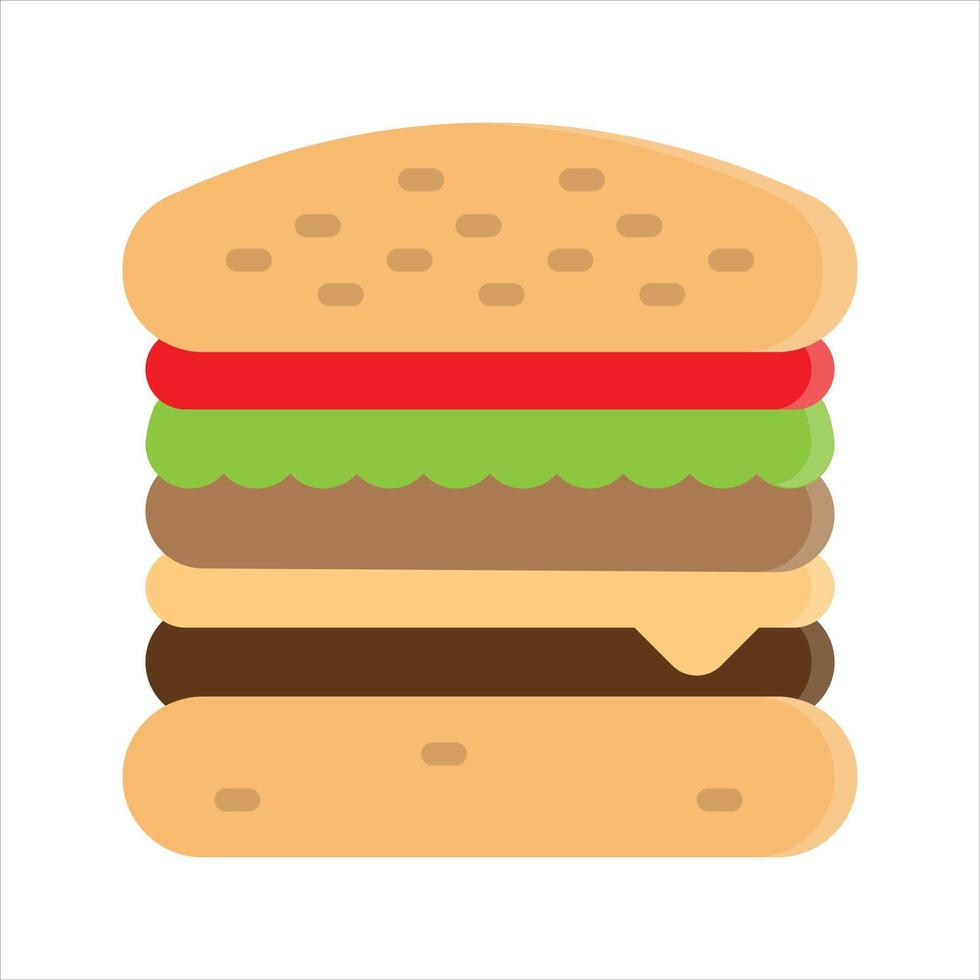 Hamburger Illustration Vector
