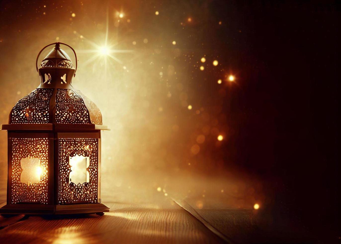 Ramadan mosque islamic lantern photo