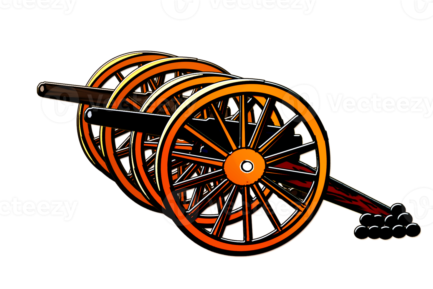 icon old cannon png