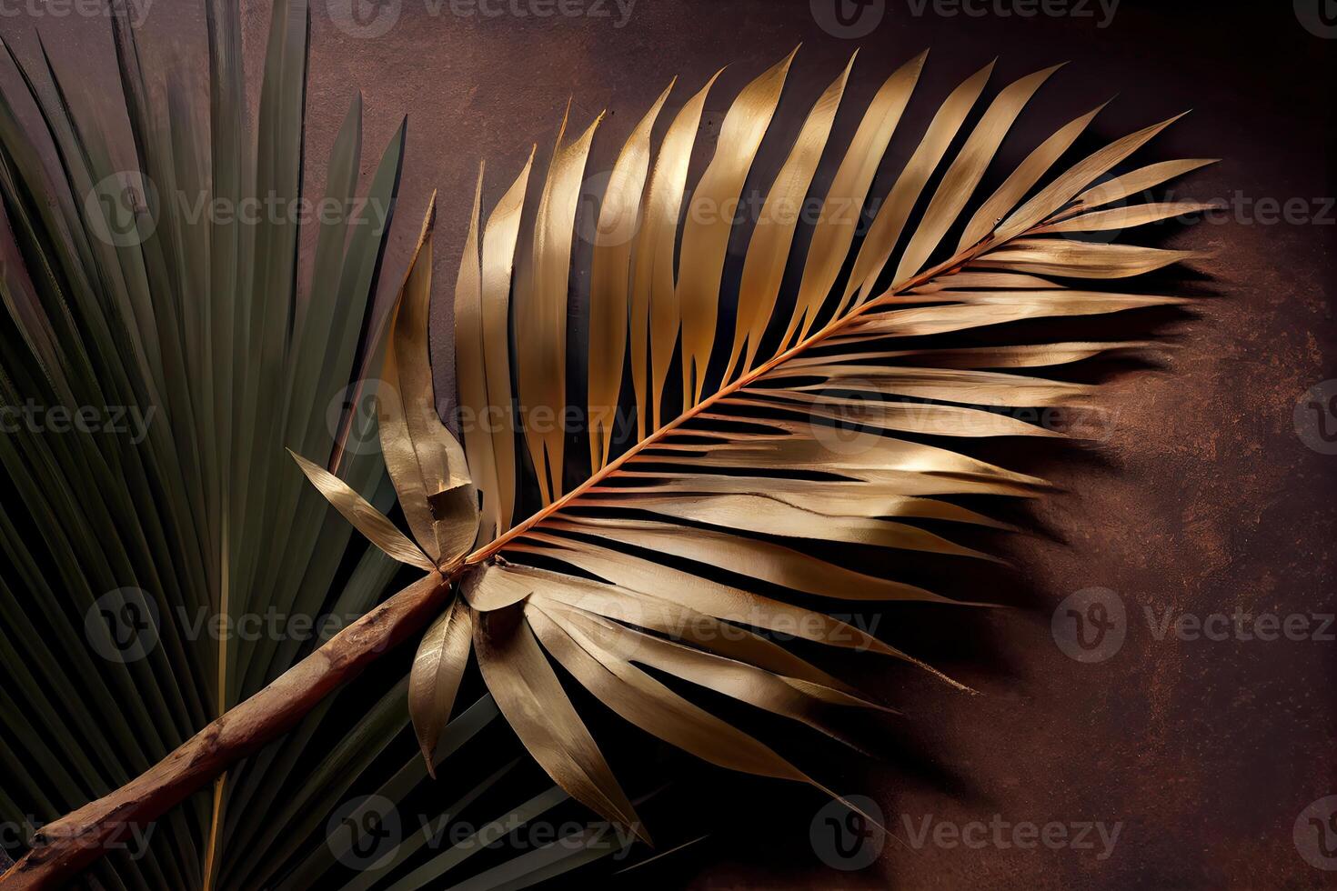 PalmSunday on the occasion of Jesus' entry into Jerusalem generrated ai photo