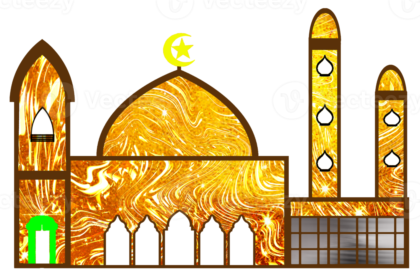 icona design di moschea posto per musulmano pregare png