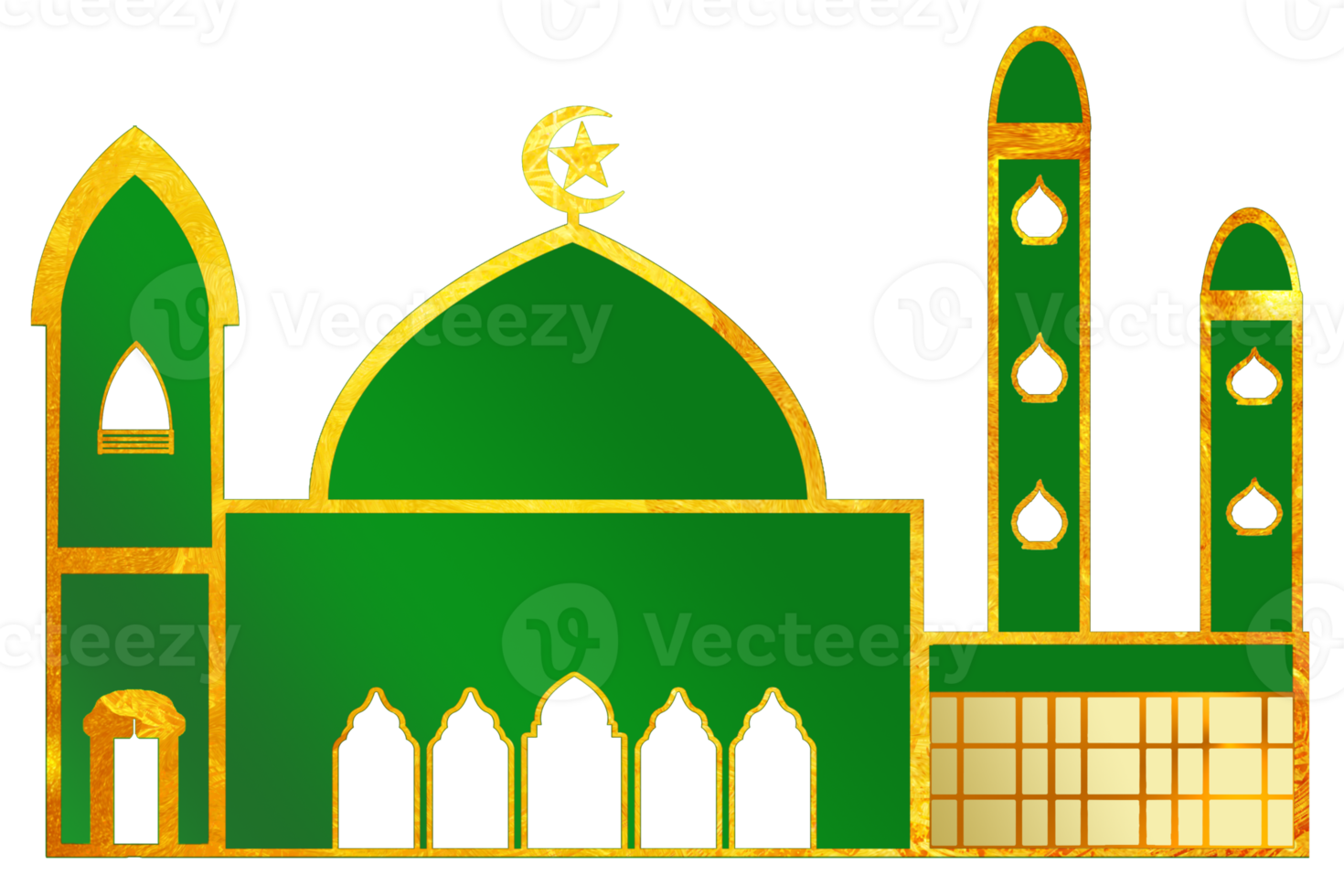 icon design of mosque place for Muslim pray png