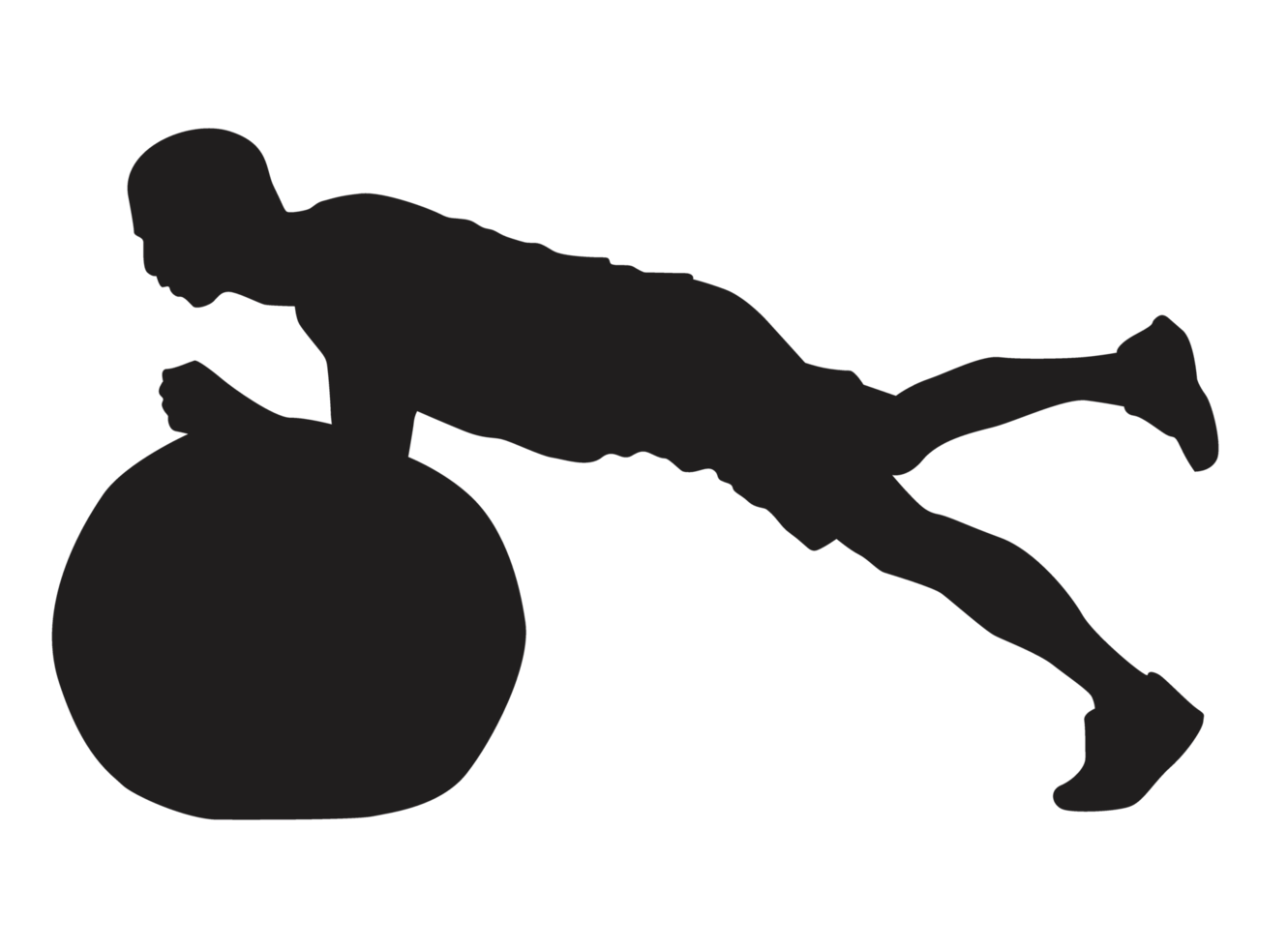 Silhouettes of people doing Sport, fitness, gymnastics, gym png