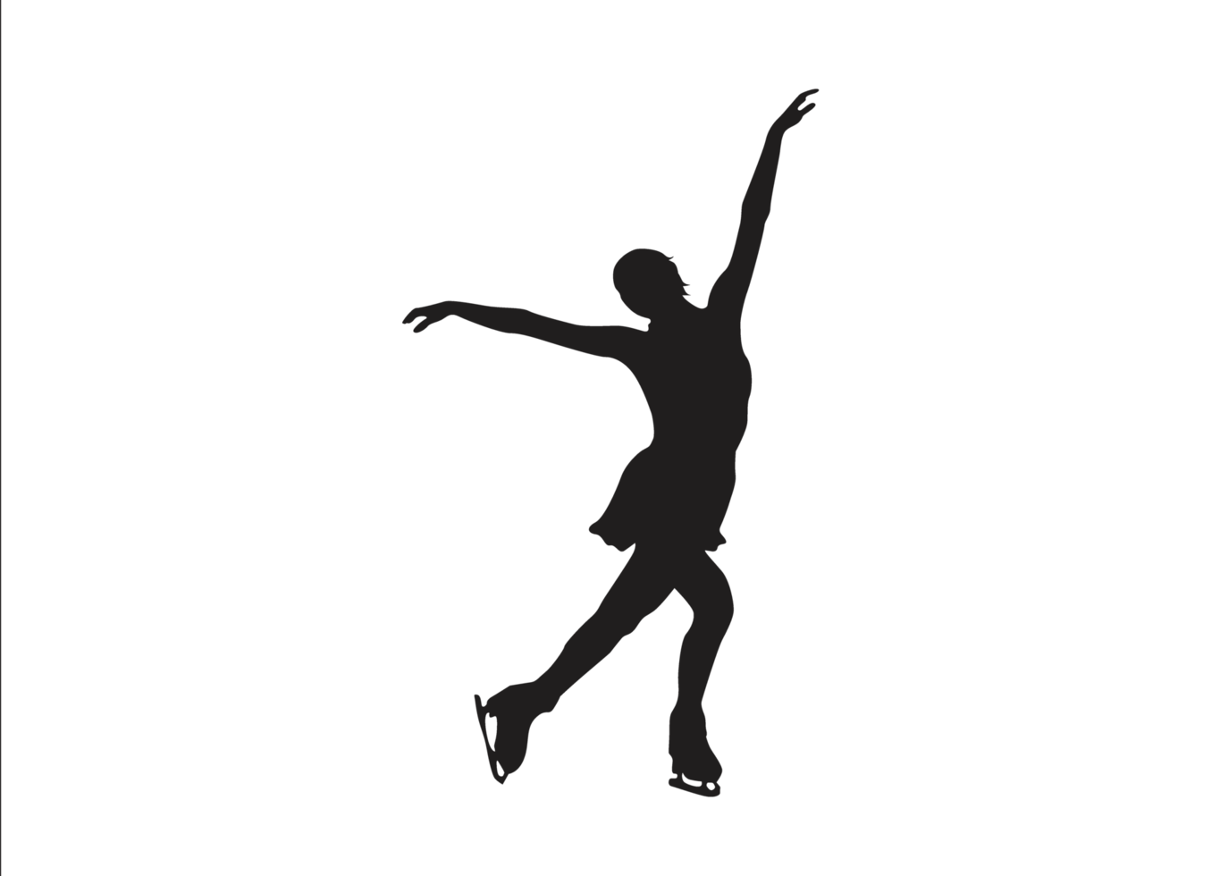 femme la glace patinage Danseur png