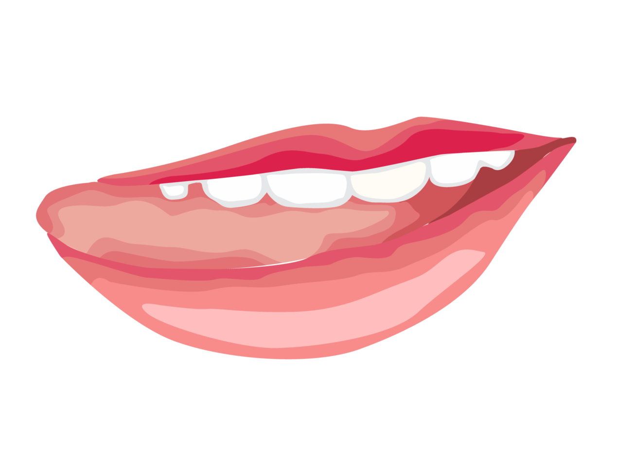 Part of Body - Women's Lips png