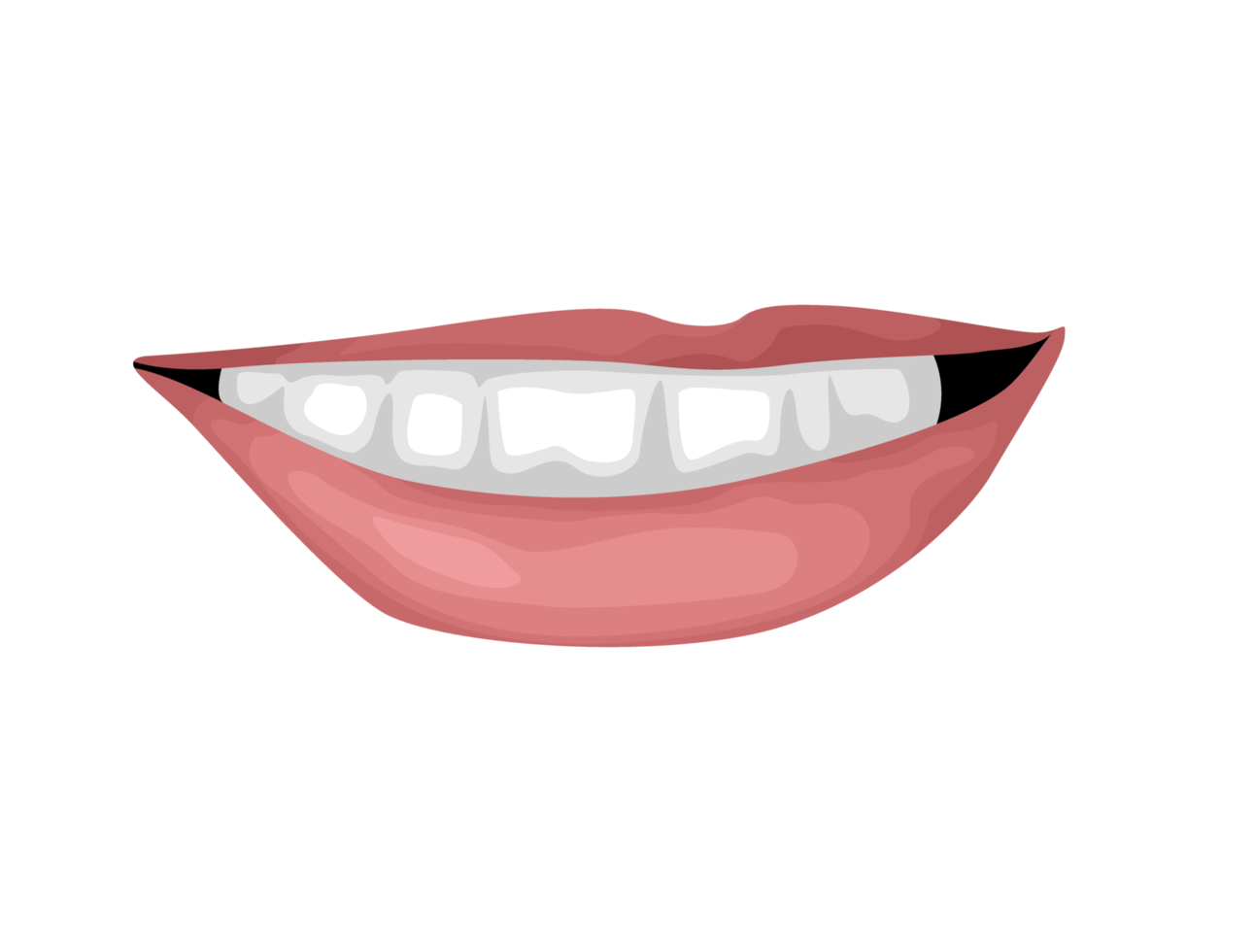 Teil von Körper - - Damen Lippen png