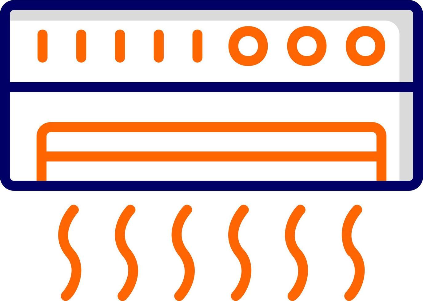 climatización vector icono