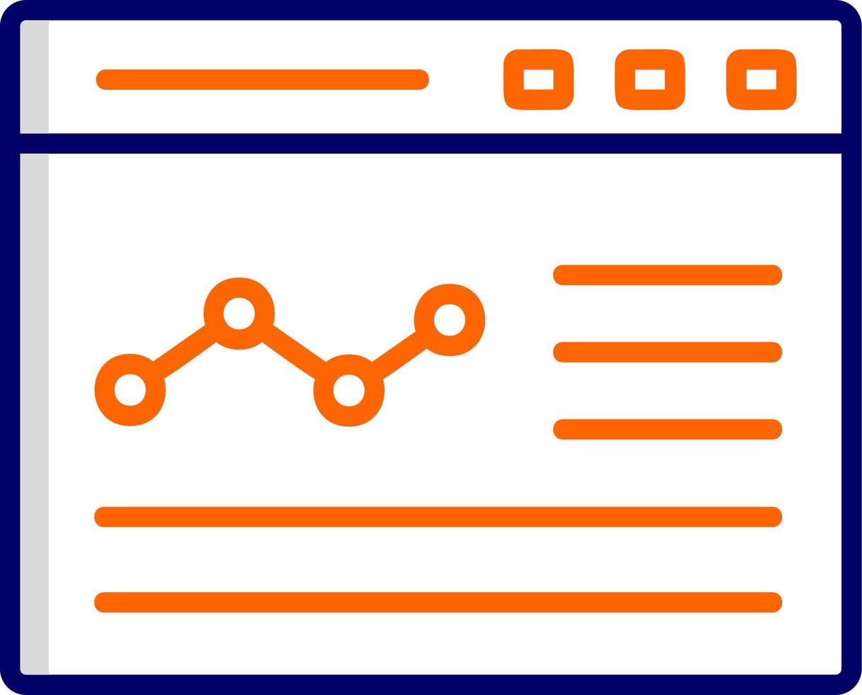 Graphs Vector Icon