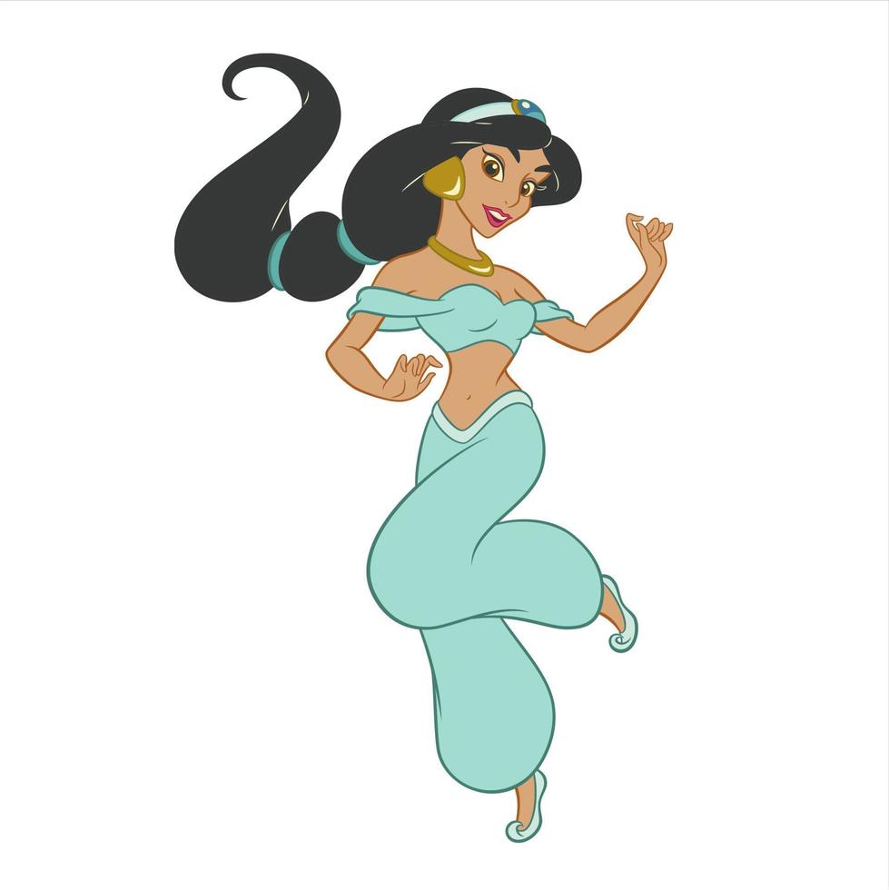 disney princesas en hada cuentos vector