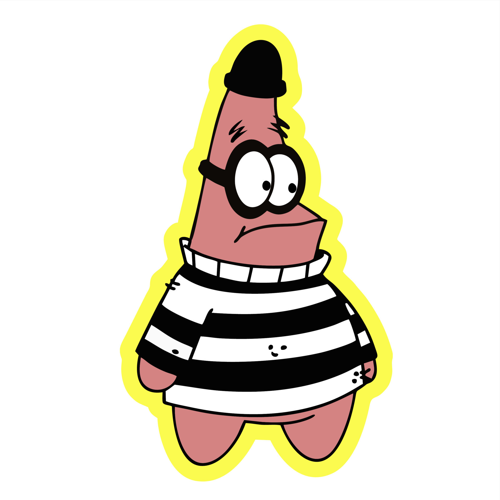 patrick star in spongebob squarepants 22726166 Vector Art at Vecteezy