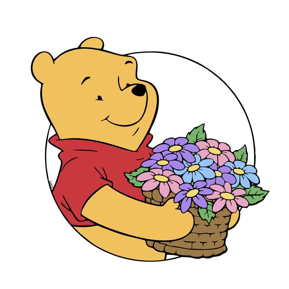 Winnie the Pooh vector