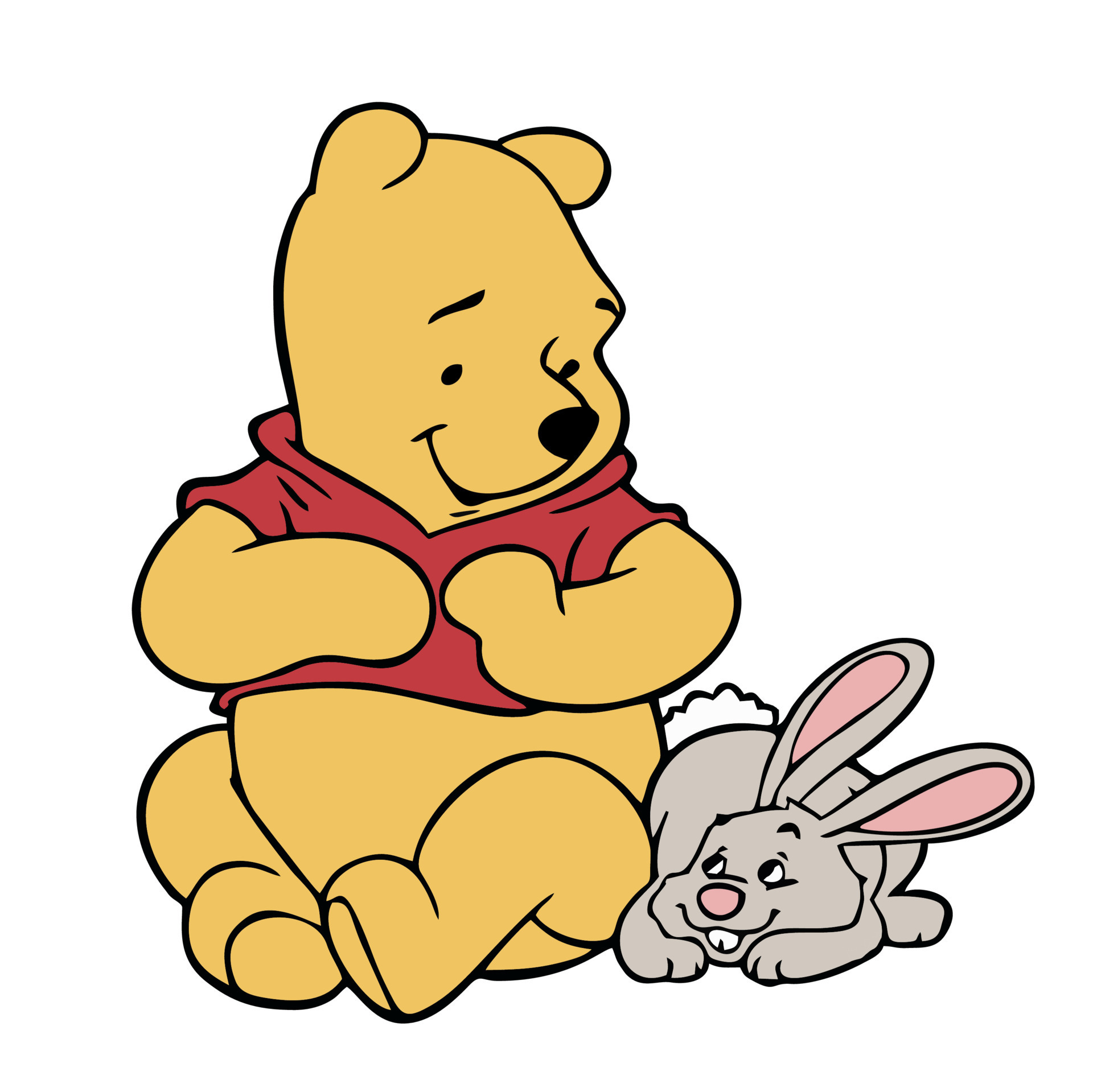 winnie the pooh 22726183 Vector Art at Vecteezy