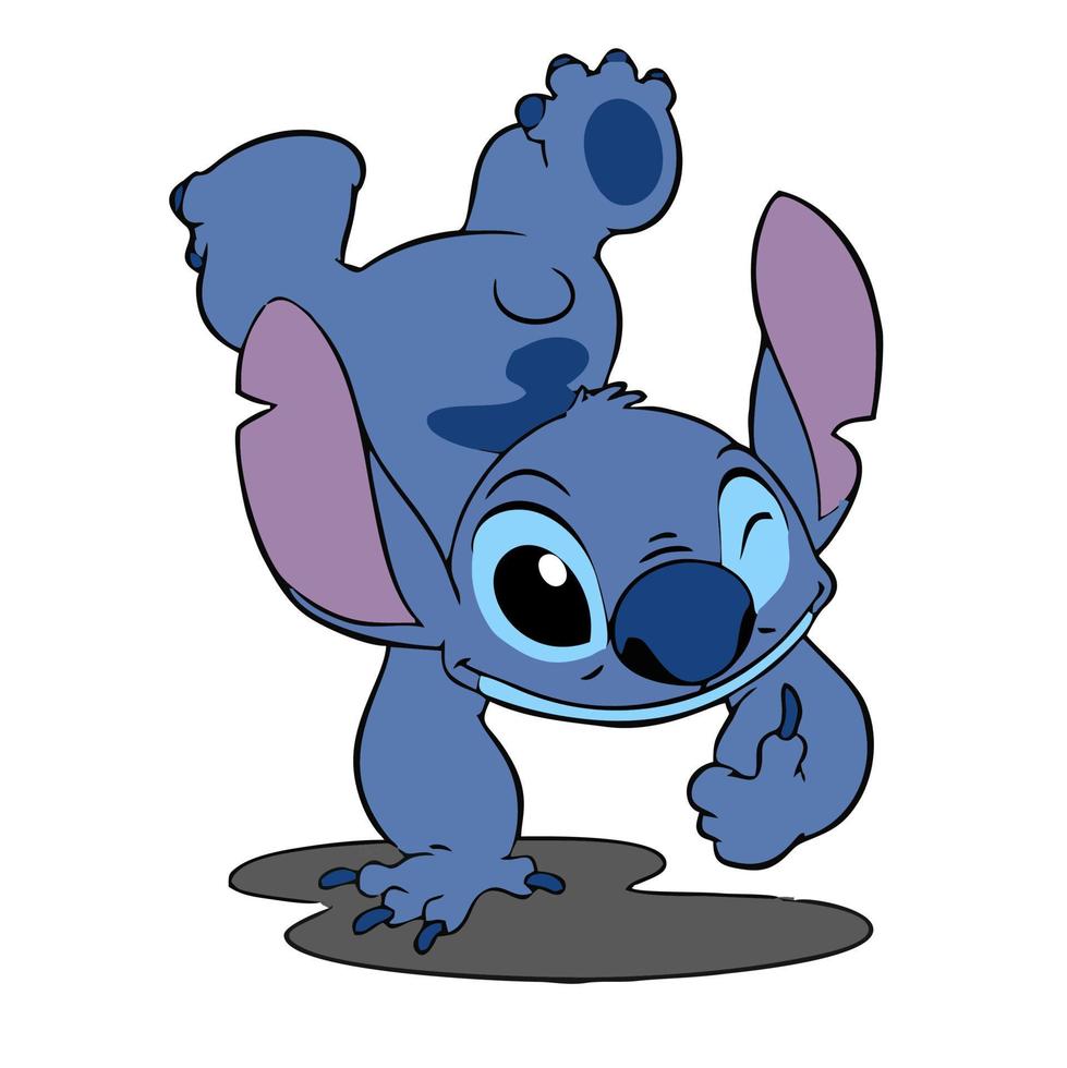 lilo and stitch cartoon vector