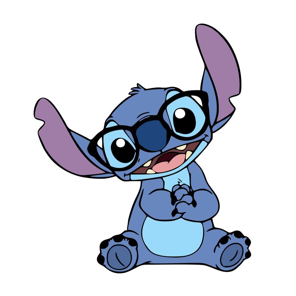 lilo and stitch cartoon vector