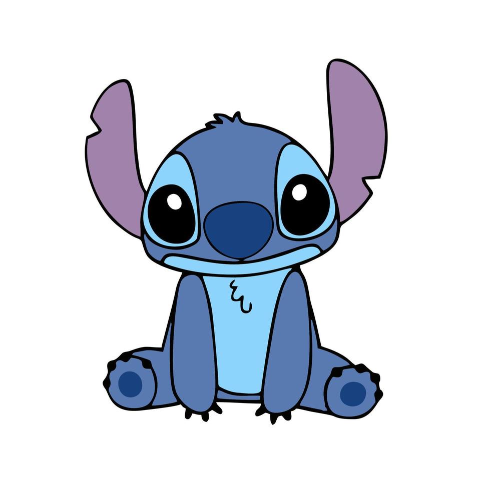 lilo and stitch cartoon vector