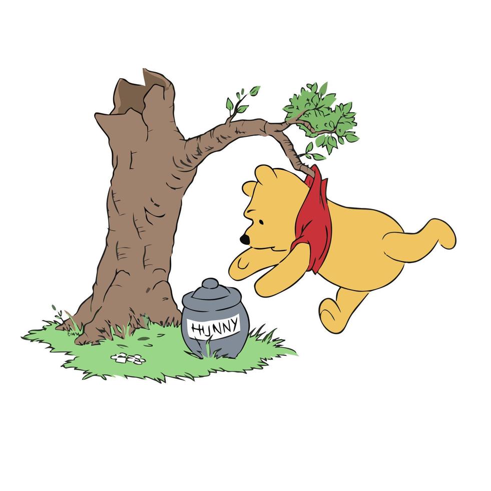 Winnie the Pooh vector