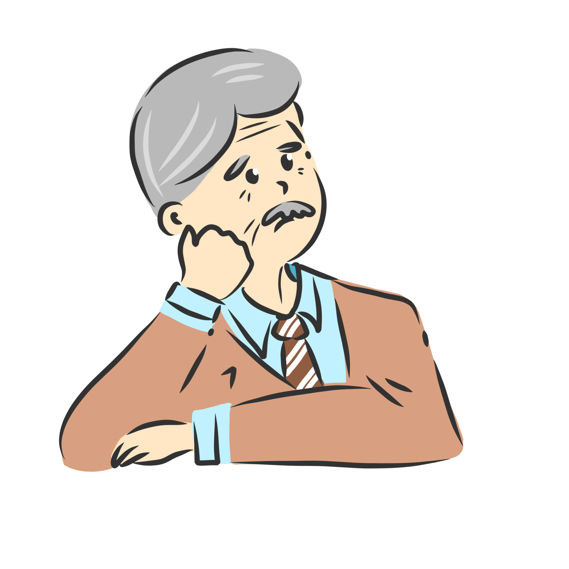 An Old Person Character 22726381 PNG