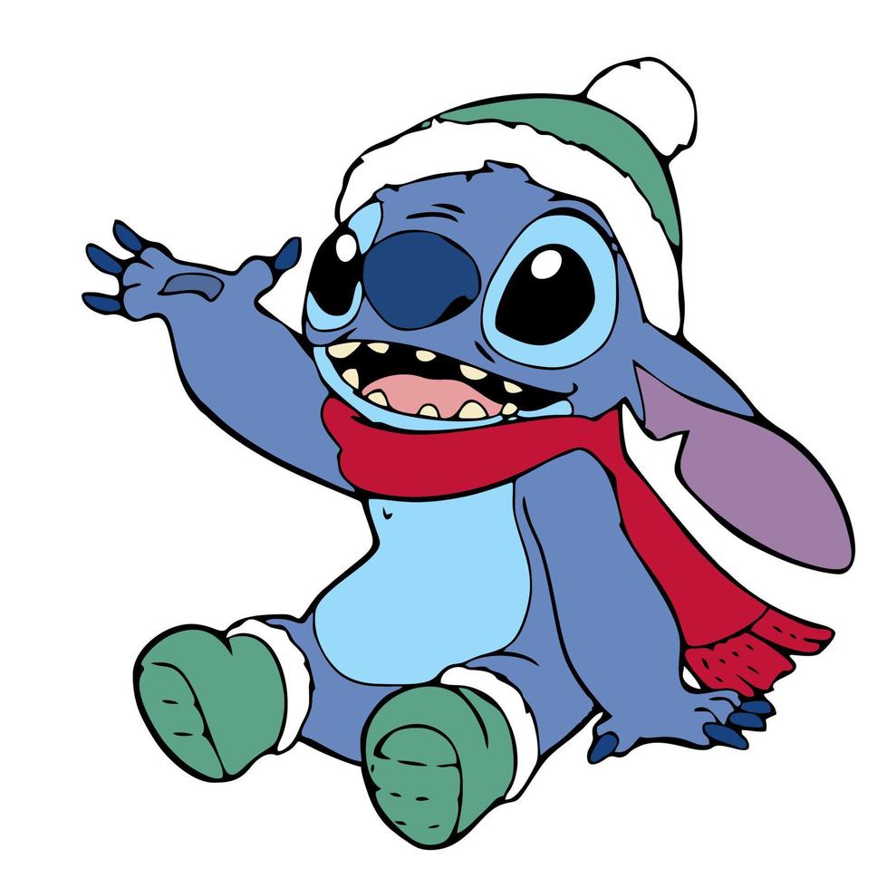 lilo and stitch cartoon vector