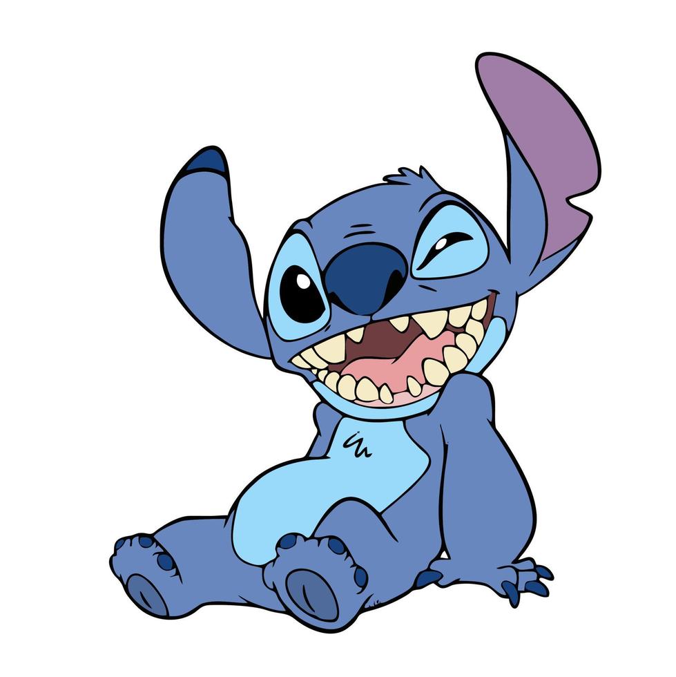 lilo and stitch cartoon vector