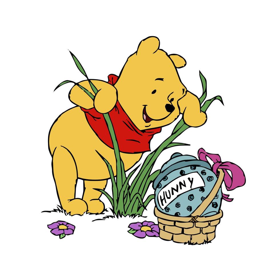 winnie the pooh vector