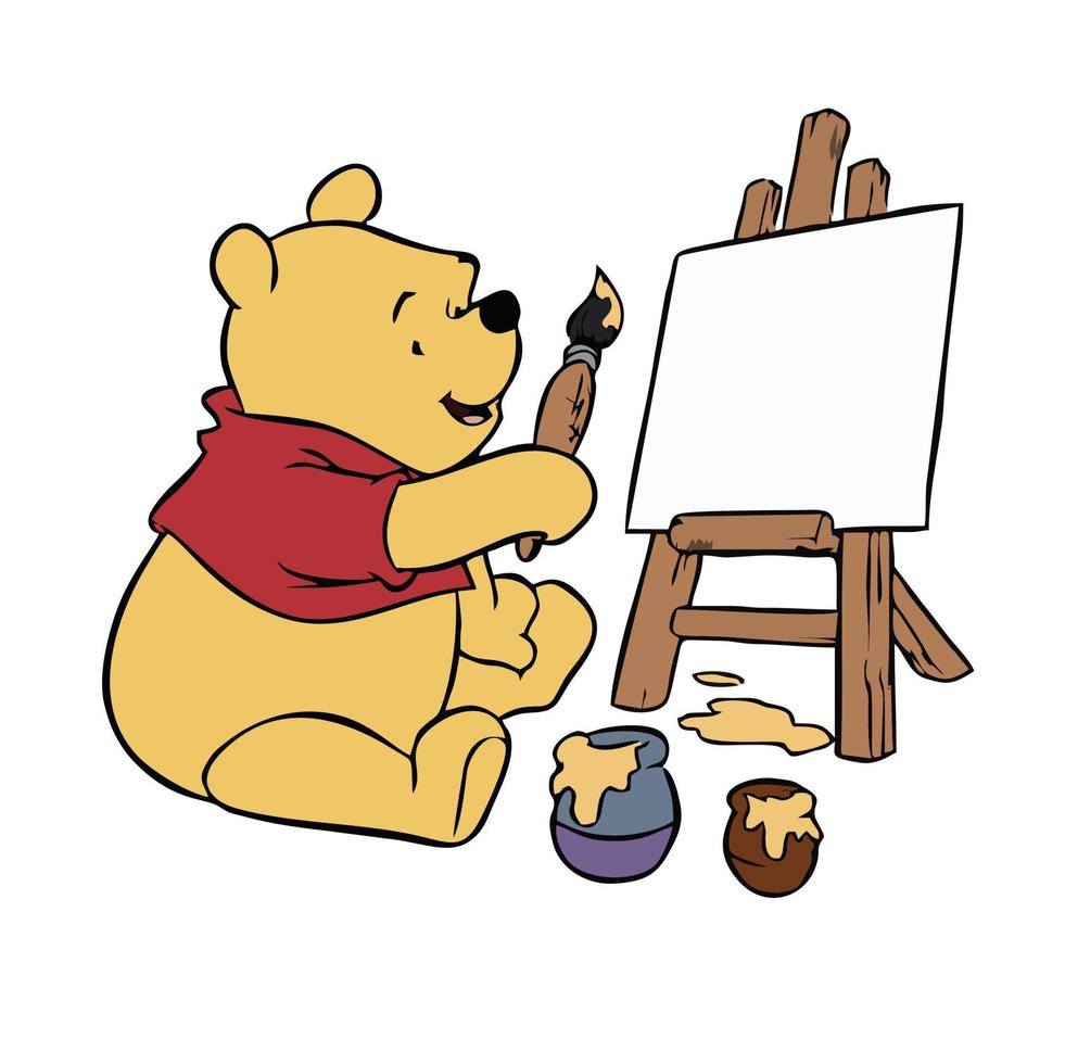 winnie the pooh vector