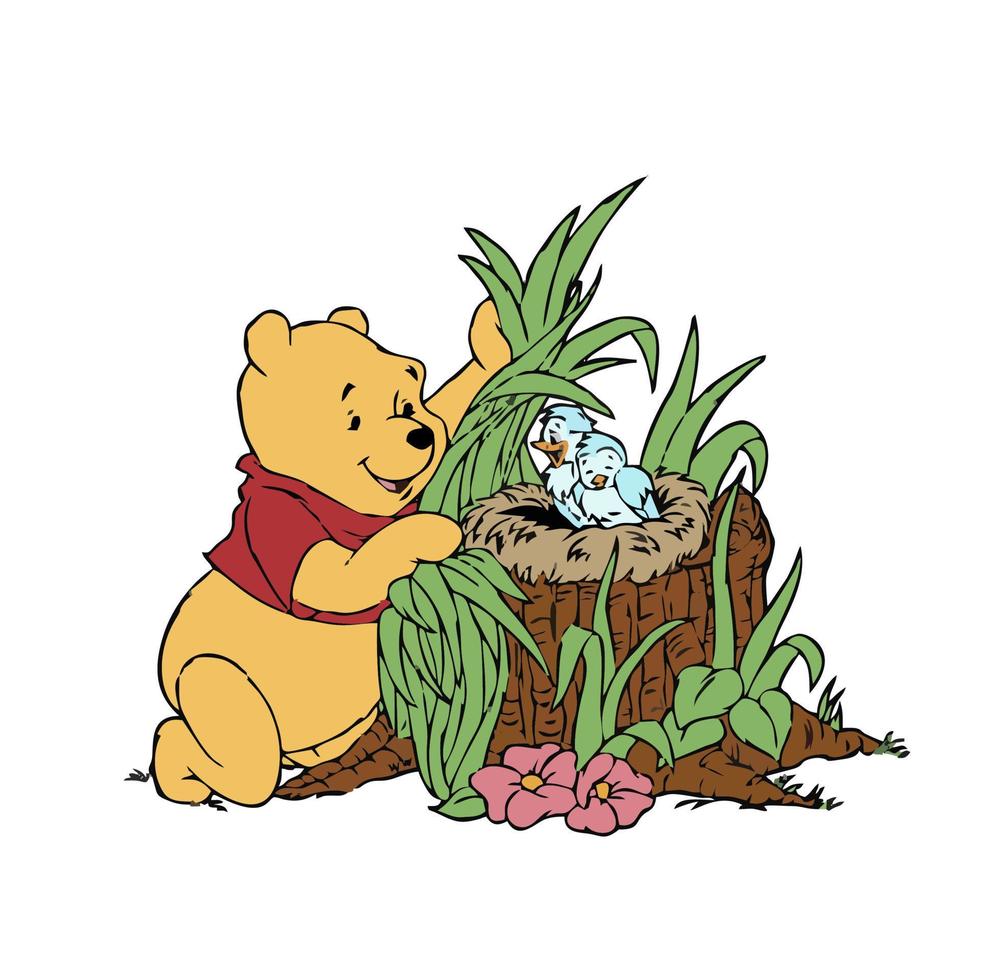 winnie the pooh vector