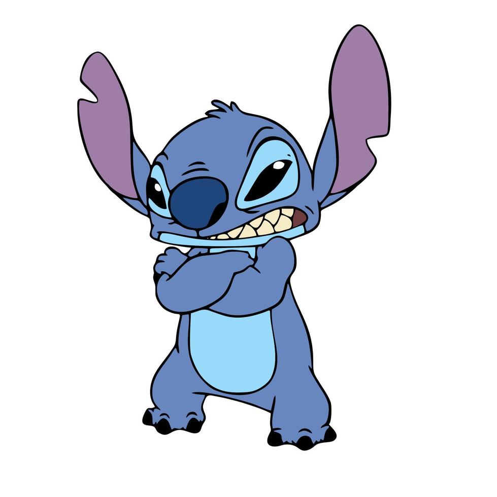 lilo and stitch cartoon 22726496 Vector Art at Vecteezy