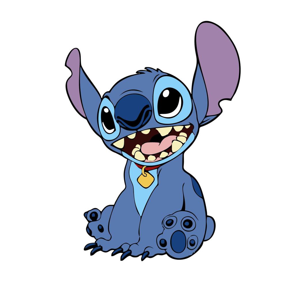 lilo and stitch cartoon vector