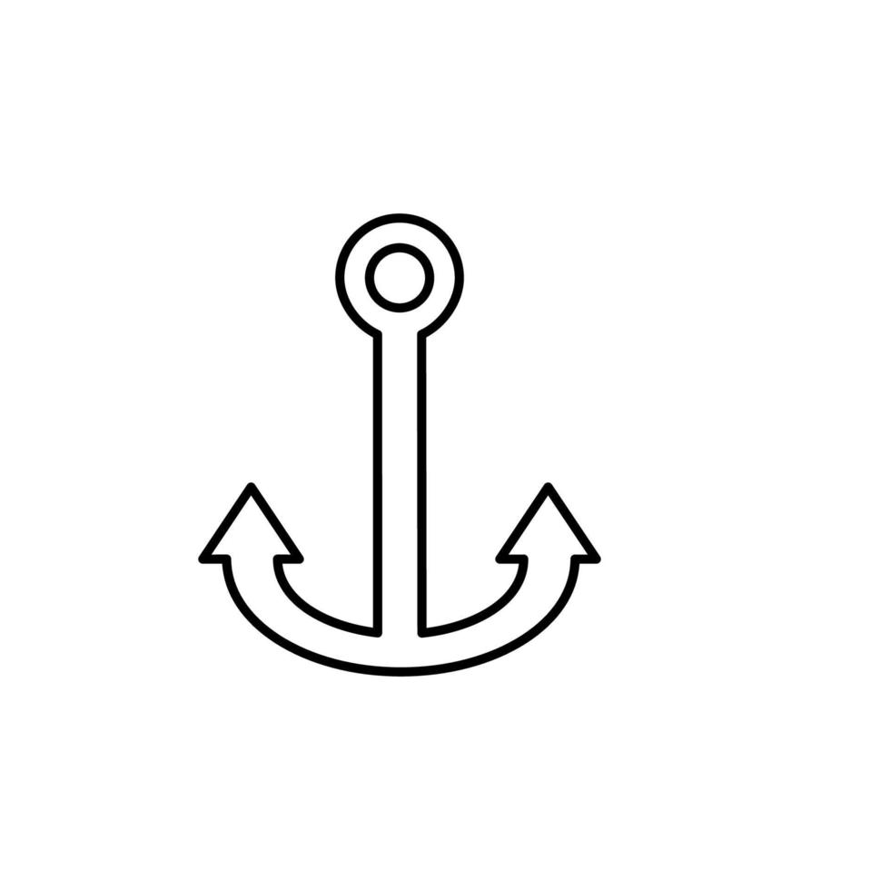 anchor icon design vector