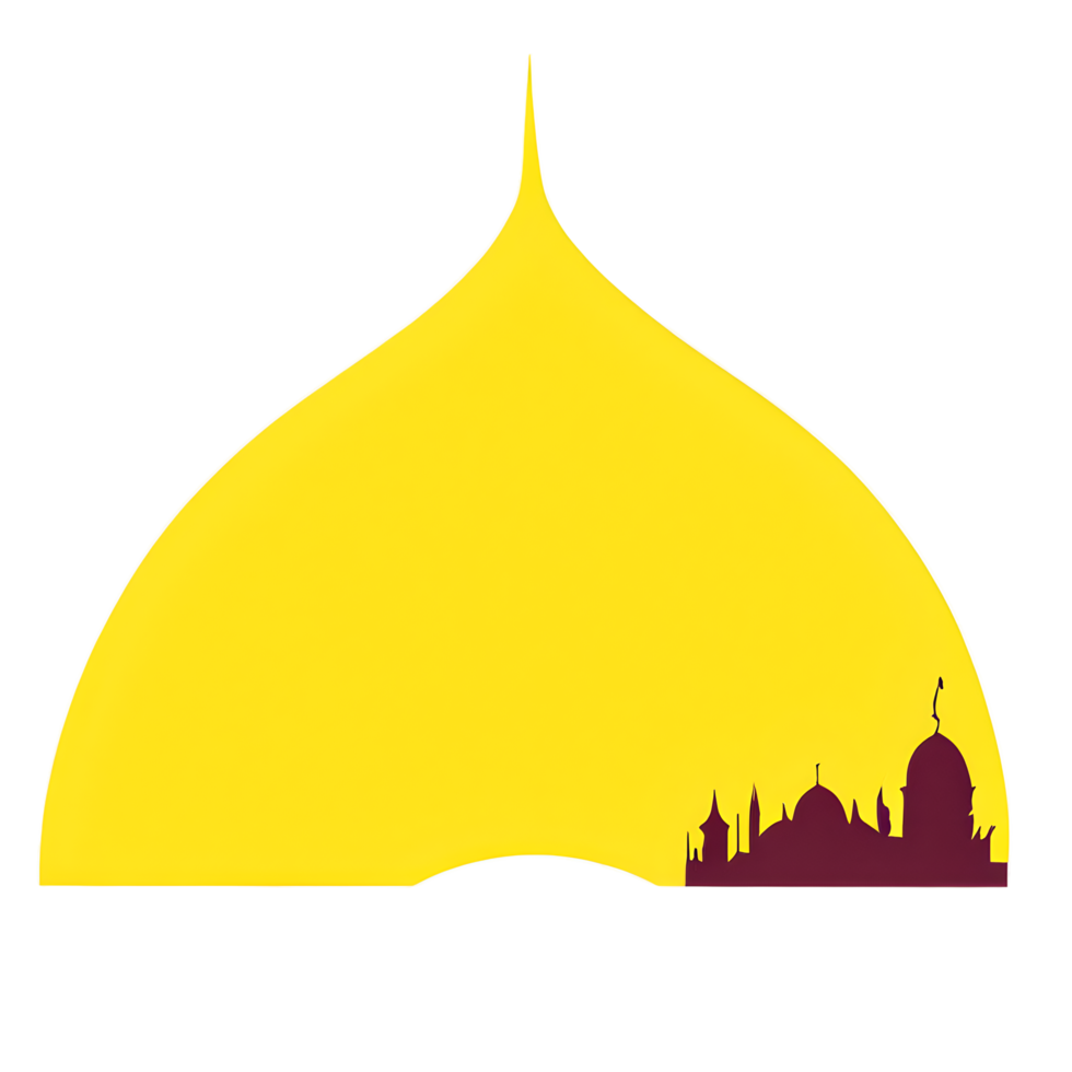 de fête eid mubarak pente illustration png