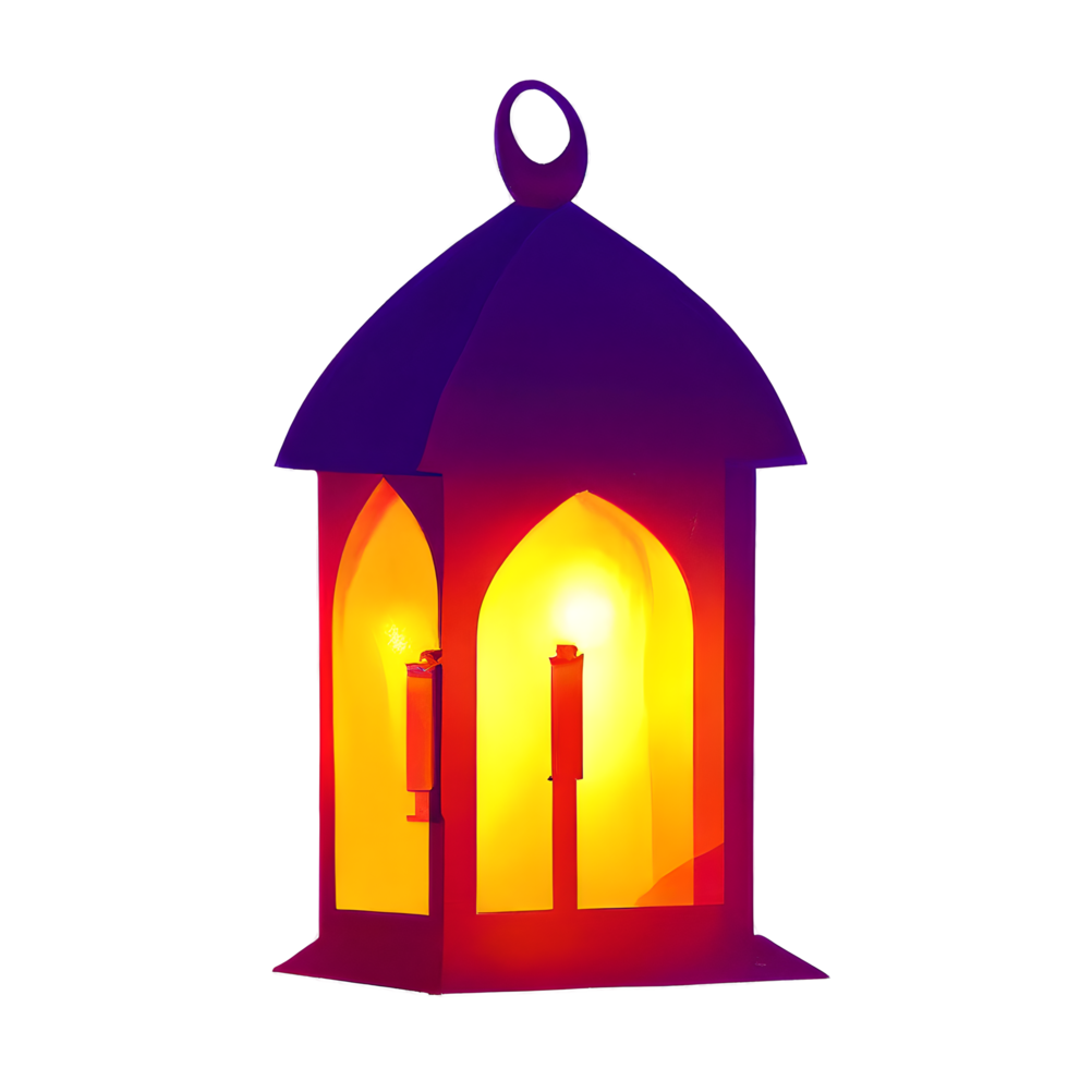 islamic lykta lutning illustration png